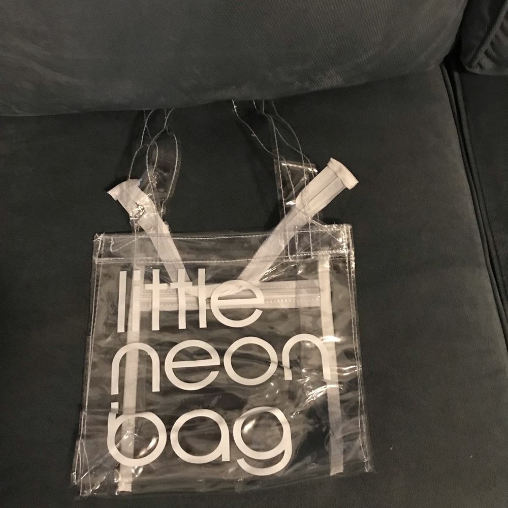 Clear Little Neon Bag